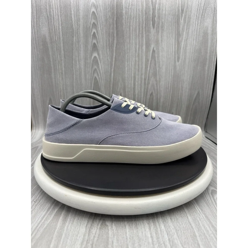 Olukai Tradewind Mens Size 10 Navy Purple Casual Canvas Shoes Lightweight NEW